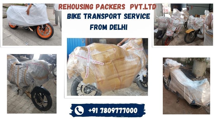 Affordable Bike Transport Services from Delhi to Gurgaon