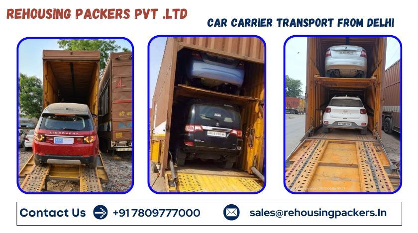 Car Transport Services from Delhi to Agartala
